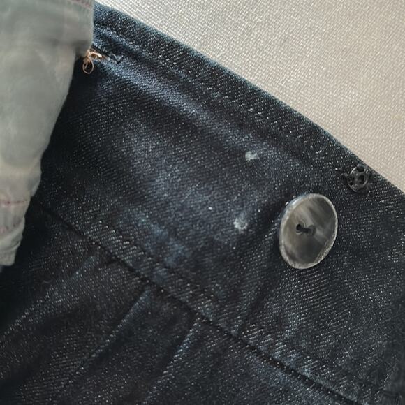 Leifsdottir | Button Up Denim Skirt Size 0 - Picture 5 of 13